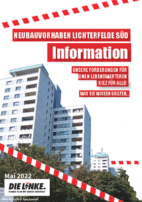 Informationen zum Neubaugebiet Lichterfelde Süd